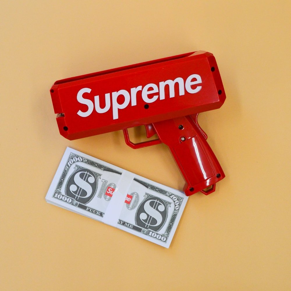 Supreme Cash Cannon Money Gun